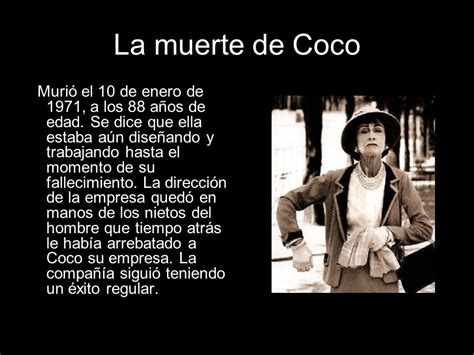 murio hoy coco chanel|coco chanel madre.